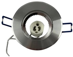 Bodové svietidlo 2v1 lesklé okrúhle veľké