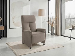 XXXLutz RELAXAČNÉ KRESLO, textil, taupe Sit & More - Online Only obývacie izby - 000144032488