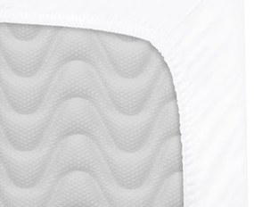 SATÉNOVÉ PRESTIERADLO 603 160X200 CM BIELE