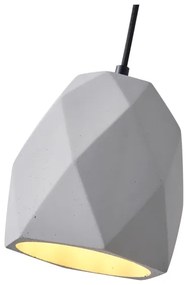 Luster na lanku 1xE27/40W/230V šedá