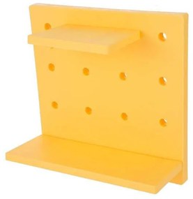 Multifunkčná nástenná organizačná tabuľa pre deti aj dospelých žltá Žltá PP