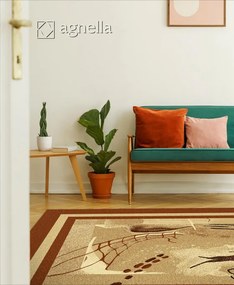 Koberec Agnella Standard Ustronie hnedý