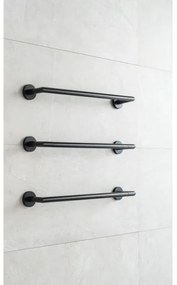 P.M.H. IN1B-L - Elektrický sušiak na uteráky INGA 17W/230V 85,9cm IP44 ľavá/čierna