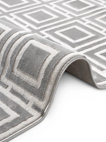 ELLE Decoration, Kusový koberec Perles 106190 Cream Grey z kolekcie Elle, 120x170, šedá, obývacia izba