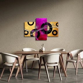 Obraz abstrakcie (90x60 cm)