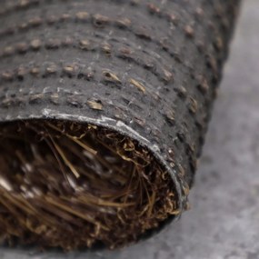 Umelá tráva PartyGrass Brown, vyrezať kruh, šíře 4m, hnedá, Europe Grass