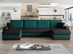 Rohová rozkladacia sedačka Dalmir U Lux, Dostupné poťahy: Tatum 272 + Uttario Velvet 2979
