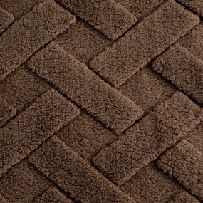 Deka D91 CARO tmavohnedá