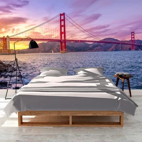 Sablio Tapeta Golden Gate 5 - 125x75 cm