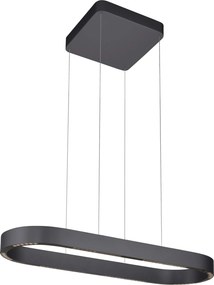 XXXLutz ZÁVESNÉ LED SVIETIDLO, 86,8/30/180 cm - Interiérové svietidlá - 003467062305