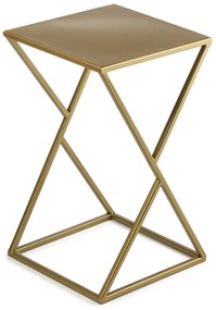 STOJAN NA KVETINÁČ LOFT3 40X24X24 CM ZLATÁ