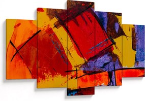 Obraz abstrakcie (150x105 cm)