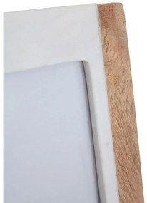 Kamenný rámček v bielo-prírodnej farbe 20x25 cm Sena – Premier Housewares