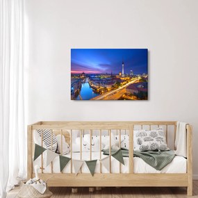 Obraz - Modré nebo nad Berlínom (90x60 cm)