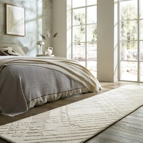 Krémový behúň 80x300 cm Remy – Flair Rugs
