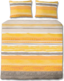 XXXLutz POSTEĽNÁ BIELIZEŇ, seersucker, oranžová, 200/200 cm Florella - Obliečky & plachty - 004388012102