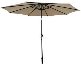 TRENDIE Záhradný slnečník Garden tmavo béžový - 300 cm