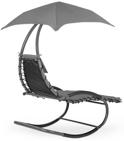 ModernHome Záhradné hojdacie kreslo s baldachýnom