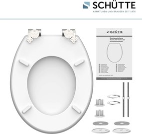 Eisl Sanitär WC sedadlo MDF Soft Close Flowers and Wood High Gloss 80549