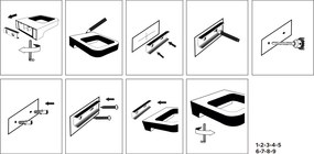 Nimco Držiak na kefky KIBO - Ki 14058C-26