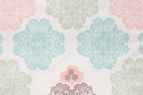 Sada 4 ks bavlněného povlečení s přehozem Ornamental vícebarevná