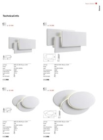 Redo 01-2297 - LED Nástenné svietidlo GAMER LED/36W/230V biela