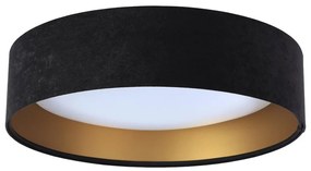 LED Stropné svietidlo GALAXY 1xLED/24W/230V čierna/zlatá