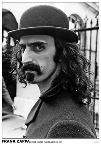 Plagát, Obraz - Frank Zappa - Horse Guards Parade, London 1967