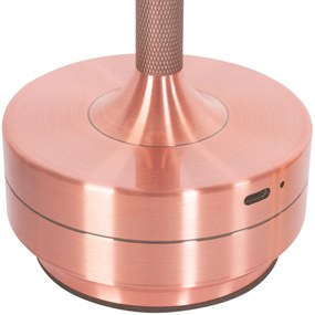 Toolight Toolight, bezdrôtová USB dotyková nočná lampa APP1374-T, medená matná, OSW-08638