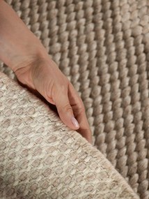 ELLE Decoration, Kusový koberec Lyon Beans 106315 Natural Beige kruh z kolekcie Elle, 200x200 (priemer) kruh, béžová, obývacia izba