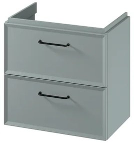 Cersanit S1021-009-Závesná kúpeľňová skrinka pod umývadlo MILLE SLIM 60x38 cm mintová