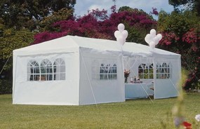 Záhradný stan / Pavilón 3 x 9 m – Ideálny pre oslavy a záhradné párty biela