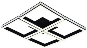 LED stmievateľný prisadený luster LED/215W/230V 3000-6500K + diaľkové ovládanie