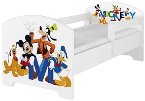 Babyboo Detská posteľ 140 x 70 cm Disney - Mickey Friends 140x70