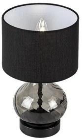 Rabalux 74034 - Stolná lampa PIRELO 1xE14/25W/230V dymová