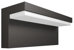 Philips 16483/93/P0 - LED vonkajšie nástenné svietidlo BUSTAN 2xLED/4,5W IP44