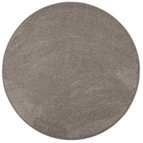 Vopi koberce Kusový koberec Capri béžový kruh - 67x67 (priemer) kruh cm