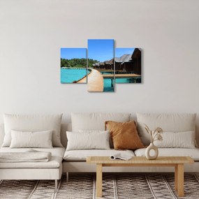 Obraz Maledivy (90x60 cm)