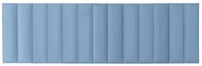 Čalúnený nástenný panel FRAME KRONOS 15x90 cm Farba: Svetlozelená