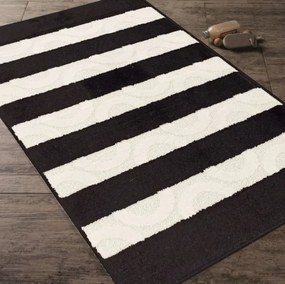 Sada kúpeľňových koberčekov Montana Said XL Black