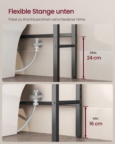 Kúpeľňová skrinka nad toaletou BTS114KD01