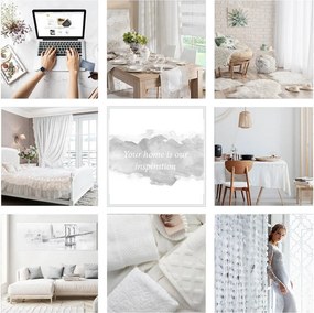 ZÁCLONA NA PÁSKE REBECCA 400X220 CM BIELA