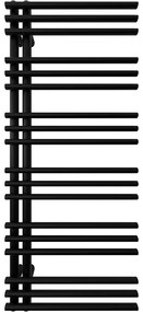 Cerano Burke, vykurovacie teleso 1200x500 mm, 562W, pripojenie D5, čierna matná, CER-CER-429634