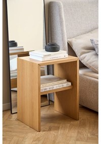 Nočný stolík v dekore duba v prírodnej farbe Arlon – Actona