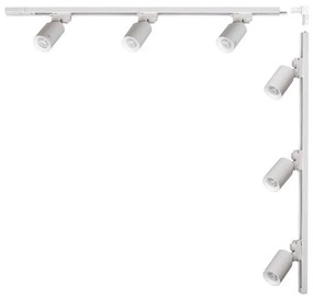 Zuma Line 3567 - Bodové svietidlo v lištovom systéme TORE 6xGU10/35W/230V biela