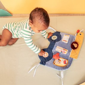 Lilliputiens - textilný panel do postieľky - psík Jules