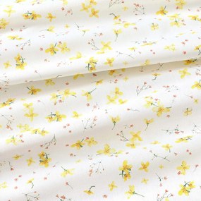 Goldea okrúhly obrus valencia - kvety narcisov Ø 240 cm