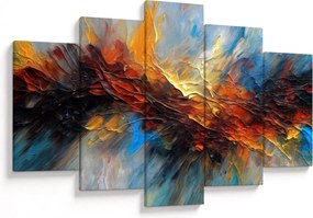 Obraz - Farebná textúra (150x105 cm)