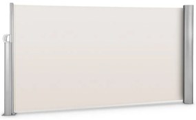Blumfeldt Bari 316, bočná clona, bočná roleta, 300 x 160 cm, hliník, krémovo piesková