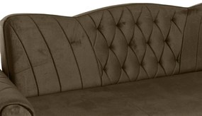 Pohovka Panama 3, hnedá (Monolith 09)